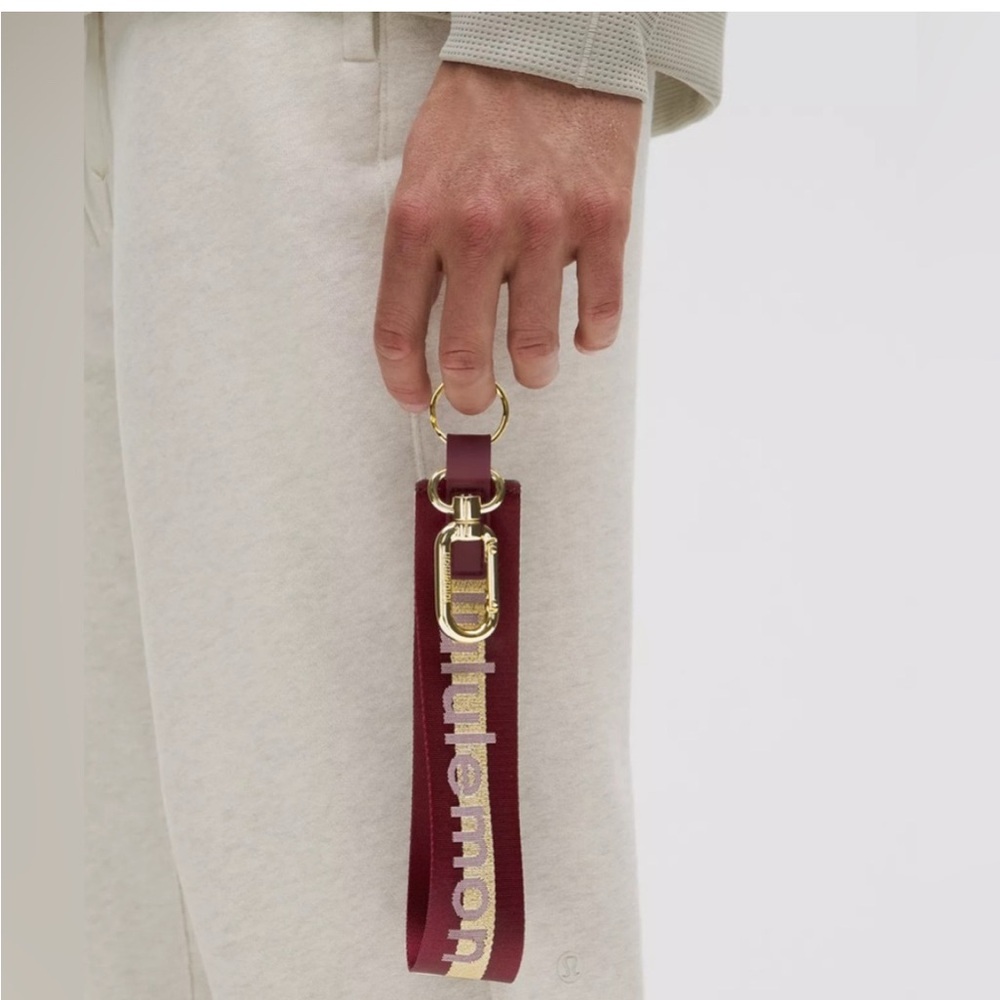 lululemon athletica Burgundy Key Holder